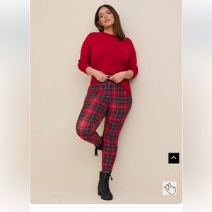 Torrid Pocket Pixie Skinny Studio Luxe Ponte High-Rise Pant Size 3X